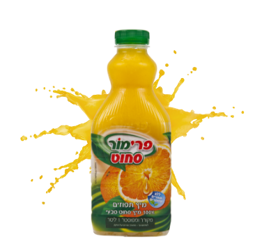 מיץ תפוזים סחוט 1 ליטר
